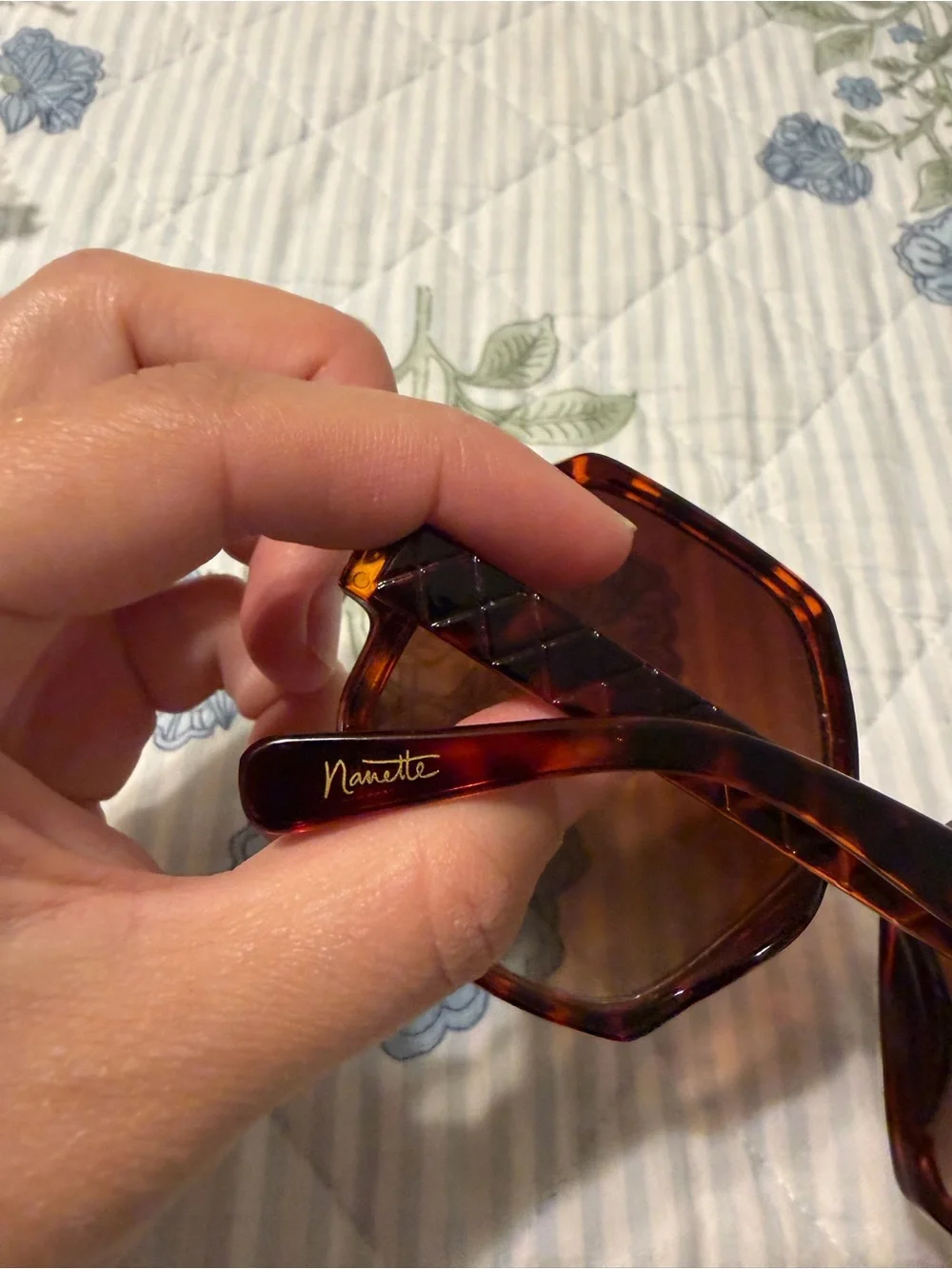 Nanette Lepore Tortoiseshell Sunglasses - Brown Lenses